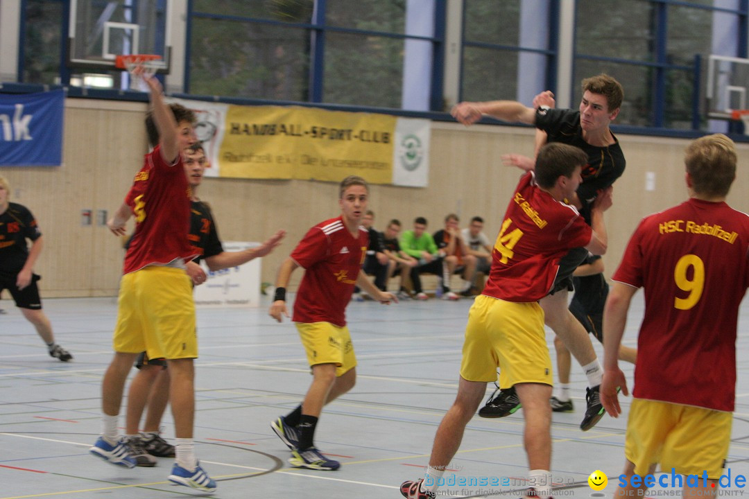 Handball Bodensee: HSC Radolfzell vs. TV Ueberlingen: Radolfzell, 20.10.13