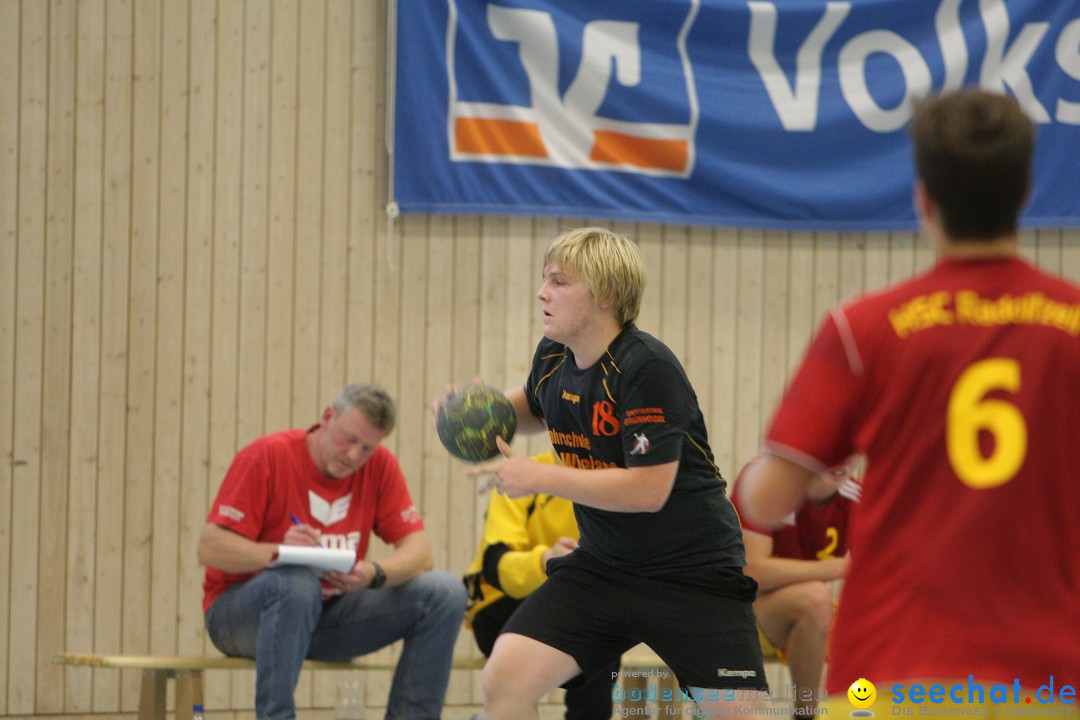 Handball Bodensee: HSC Radolfzell vs. TV Ueberlingen: Radolfzell, 20.10.13