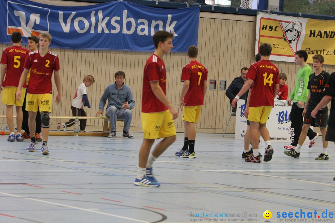 Handball Bodensee: HSC Radolfzell vs. TV Ueberlingen: Radolfzell, 20.10.13