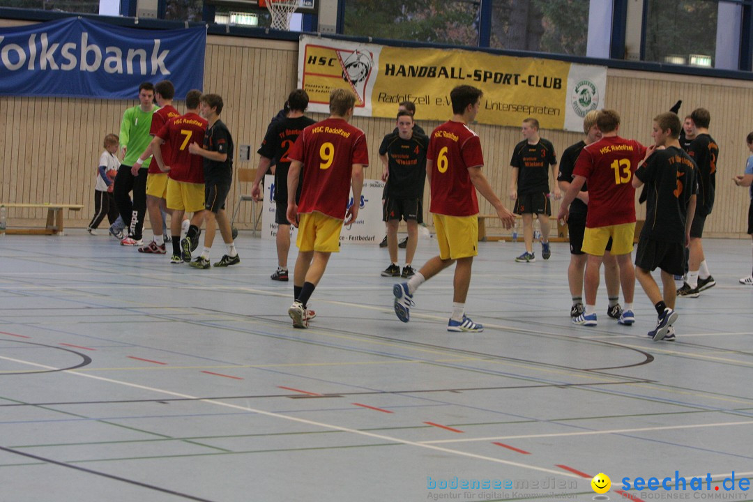 Handball Bodensee: HSC Radolfzell vs. TV Ueberlingen: Radolfzell, 20.10.13