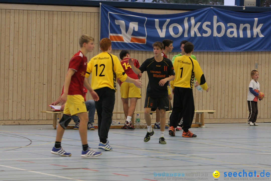 Handball Bodensee: HSC Radolfzell vs. TV Ueberlingen: Radolfzell, 20.10.13