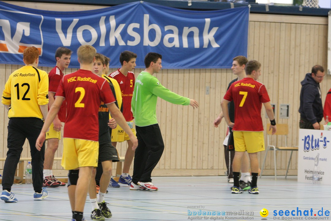 Handball Bodensee: HSC Radolfzell vs. TV Ueberlingen: Radolfzell, 20.10.13