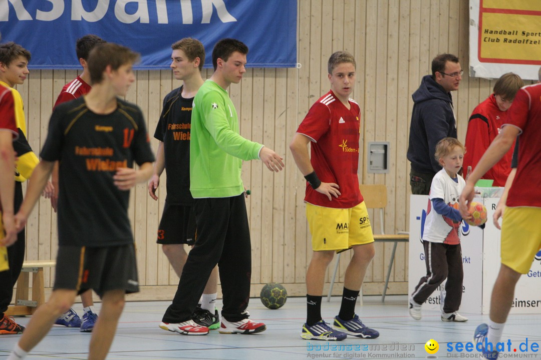 Handball Bodensee: HSC Radolfzell vs. TV Ueberlingen: Radolfzell, 20.10.13