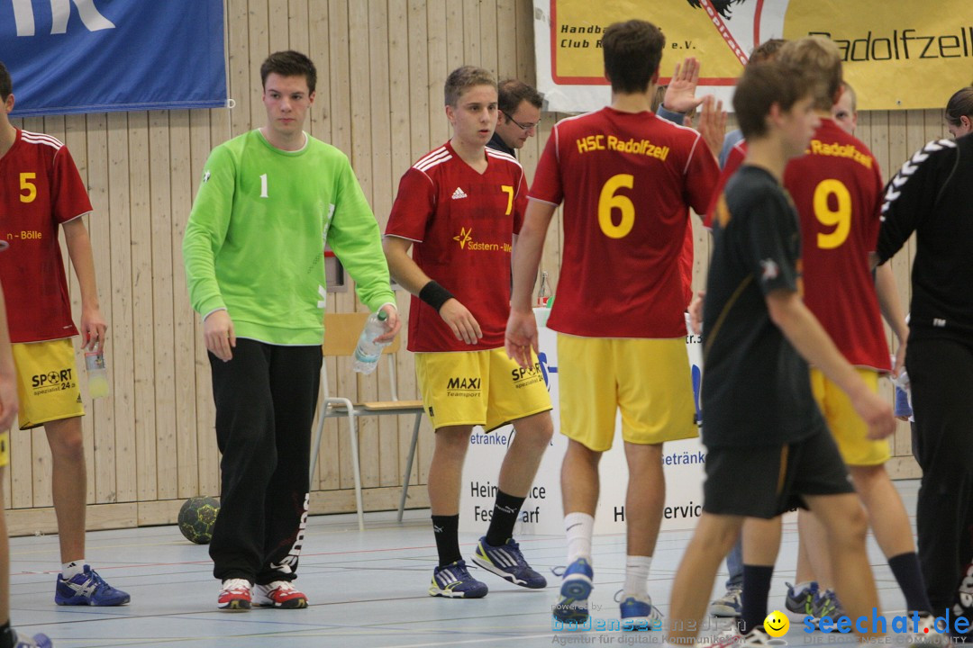 Handball Bodensee: HSC Radolfzell vs. TV Ueberlingen: Radolfzell, 20.10.13