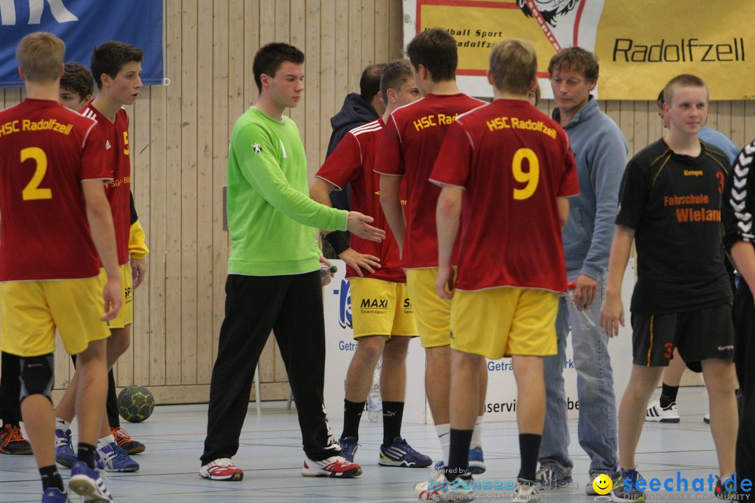 Handball Bodensee: HSC Radolfzell vs. TV Ueberlingen: Radolfzell, 20.10.13