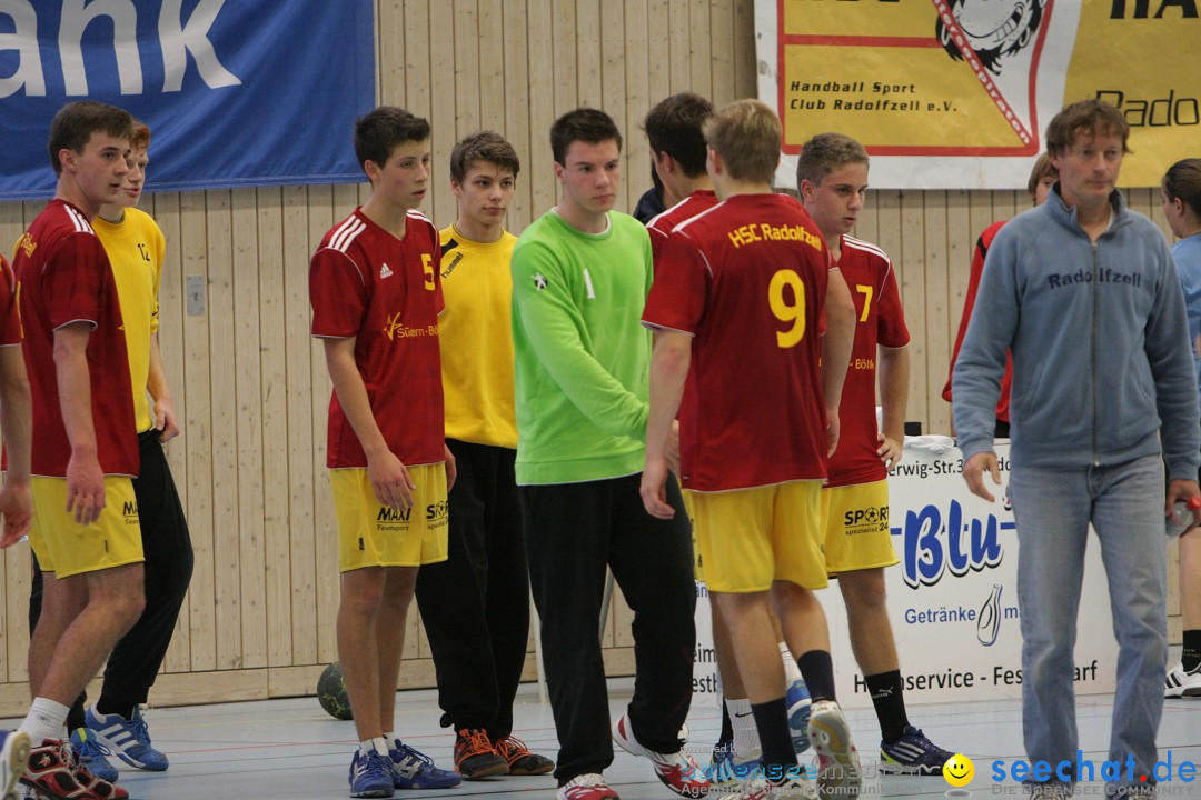 Handball Bodensee: HSC Radolfzell vs. TV Ueberlingen: Radolfzell, 20.10.13