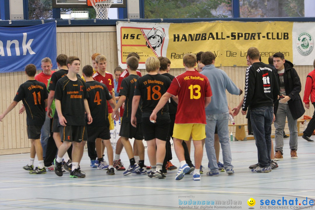 Handball Bodensee: HSC Radolfzell vs. TV Ueberlingen: Radolfzell, 20.10.13