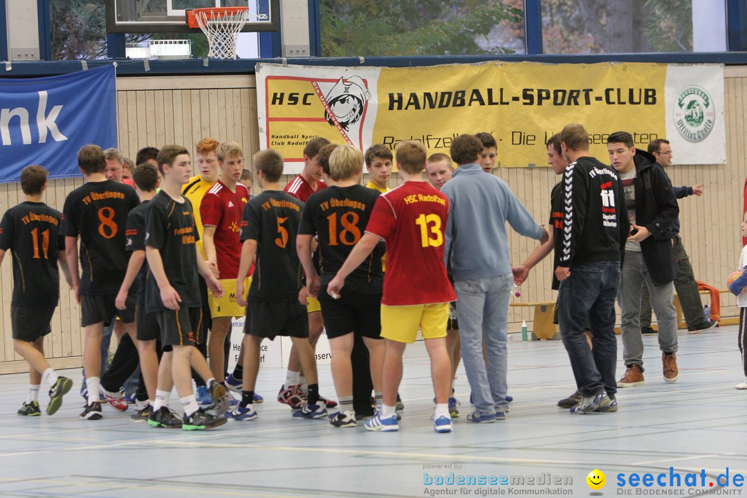 Handball Bodensee: HSC Radolfzell vs. TV Ueberlingen: Radolfzell, 20.10.13