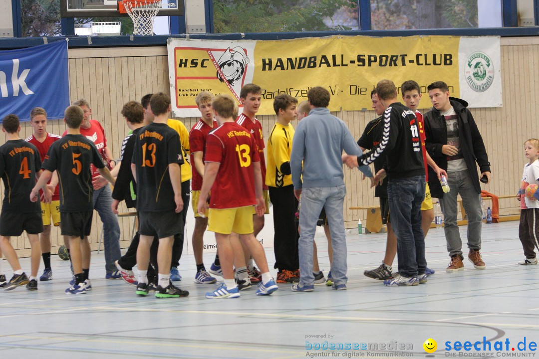 Handball Bodensee: HSC Radolfzell vs. TV Ueberlingen: Radolfzell, 20.10.13