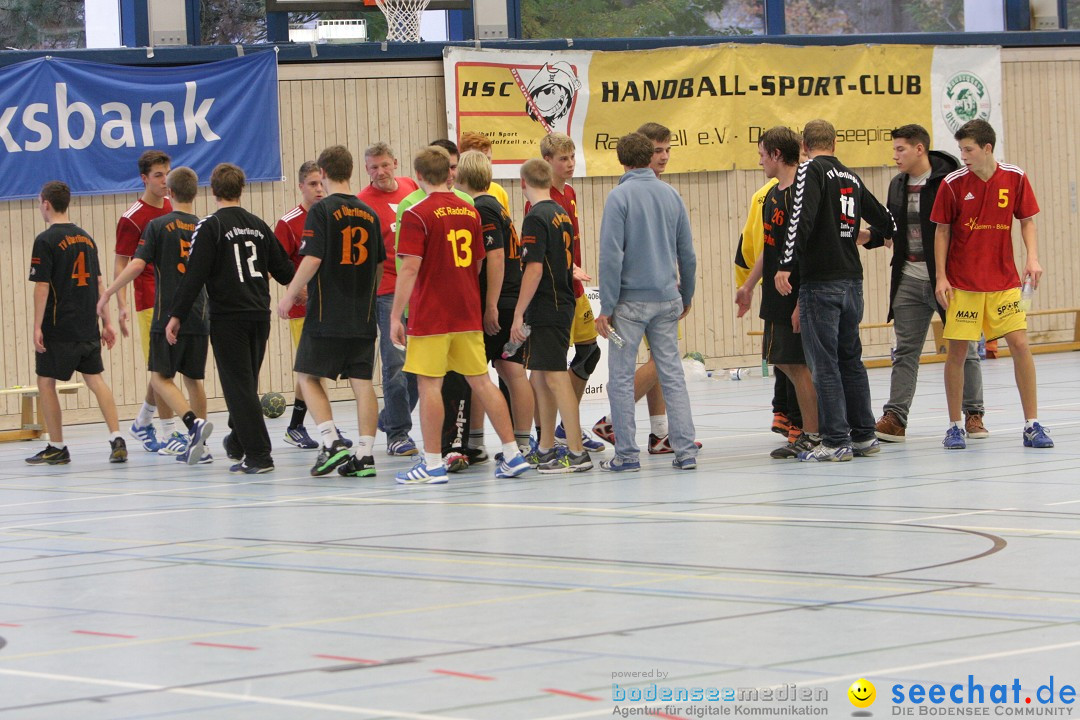 Handball Bodensee: HSC Radolfzell vs. TV Ueberlingen: Radolfzell, 20.10.13