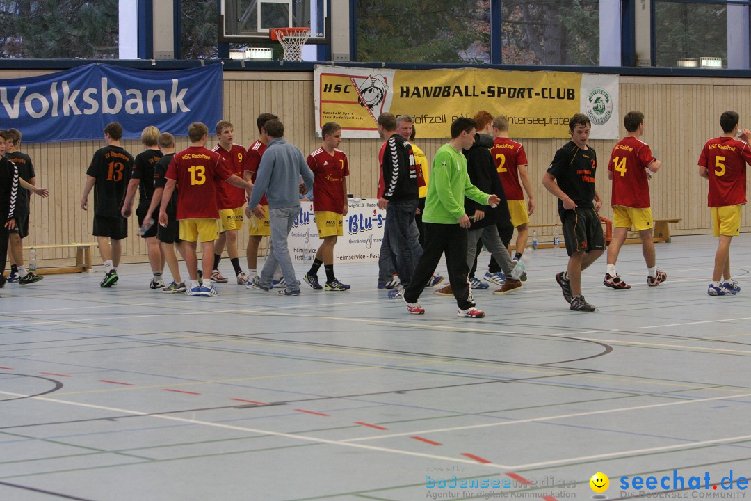 Handball Bodensee: HSC Radolfzell vs. TV Ueberlingen: Radolfzell, 20.10.13