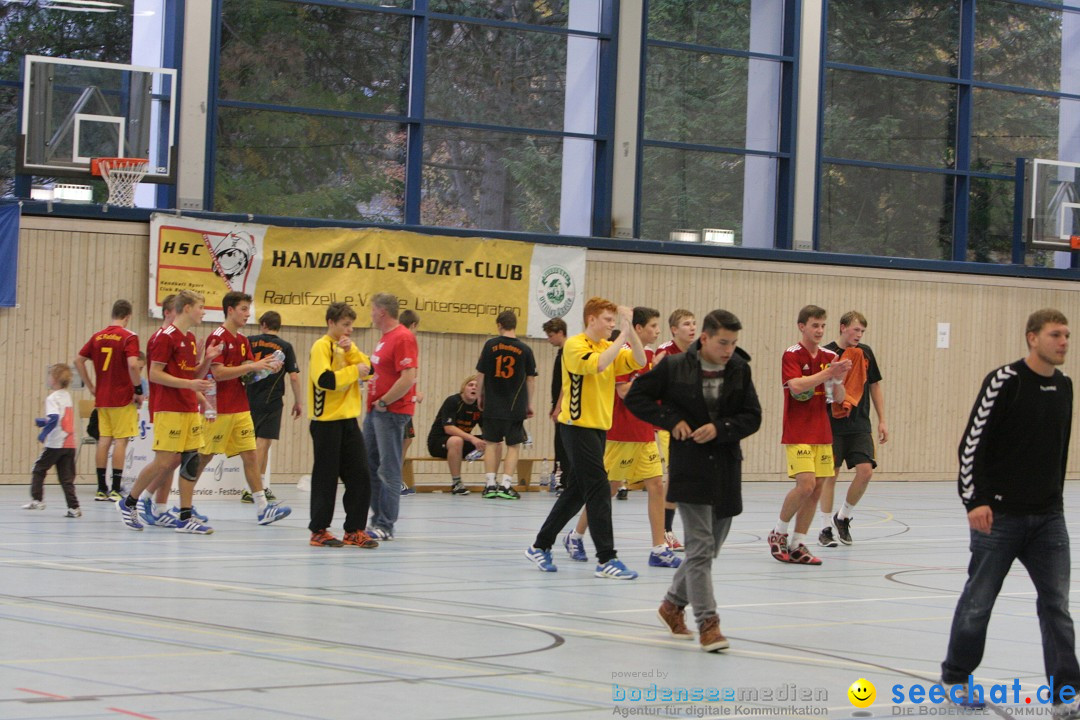 Handball Bodensee: HSC Radolfzell vs. TV Ueberlingen: Radolfzell, 20.10.13