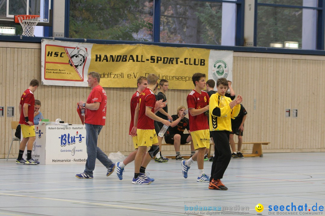 Handball Bodensee: HSC Radolfzell vs. TV Ueberlingen: Radolfzell, 20.10.13