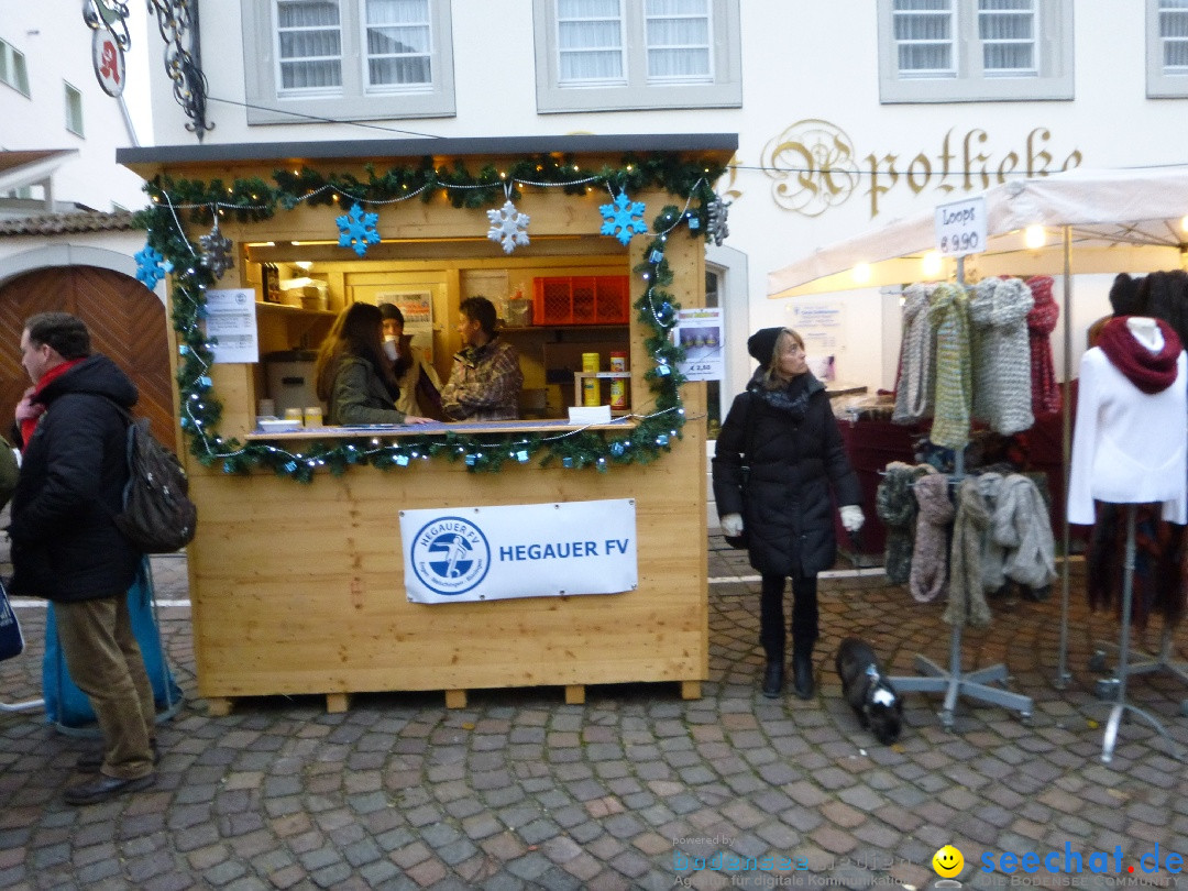 Weihnachtsmarkt: Engen im Hegau am Bodensee, 30.11.2013