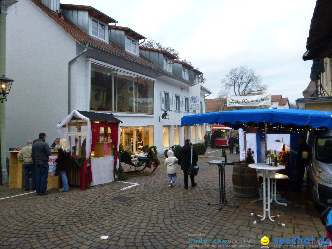 Weihnachtsmarkt: Engen im Hegau am Bodensee, 30.11.2013