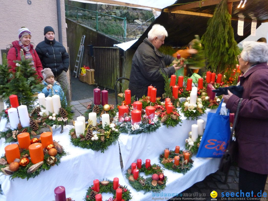 Weihnachtsmarkt: Engen im Hegau am Bodensee, 30.11.2013