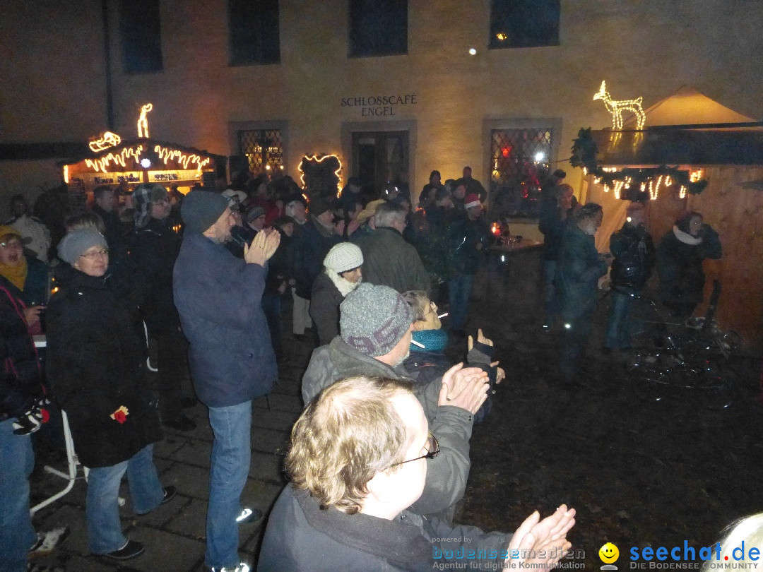 Weihnachtsmarkt: Engels Hausband, Aulendorf am Bodensee, 01.12.2013