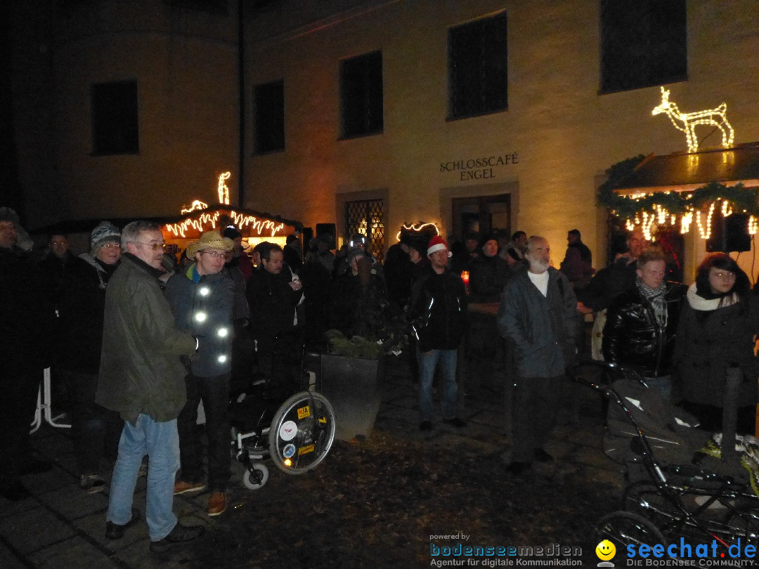 Weihnachtsmarkt: Engels Hausband, Aulendorf am Bodensee, 01.12.2013