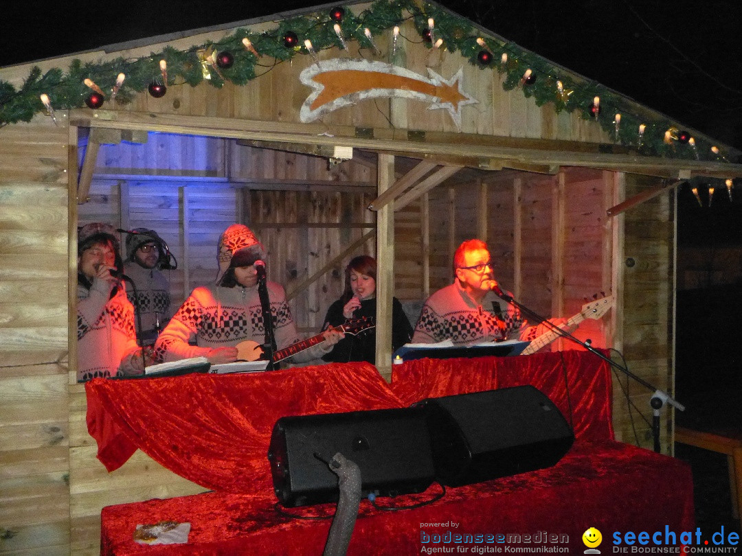 Weihnachtsmarkt: Engels Hausband, Aulendorf am Bodensee, 01.12.2013