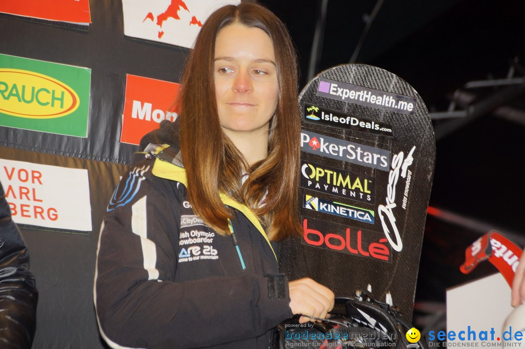 CRO Konzert auf dem FIS Snowboardcross Weltcup: Montafon, 07.12.2013