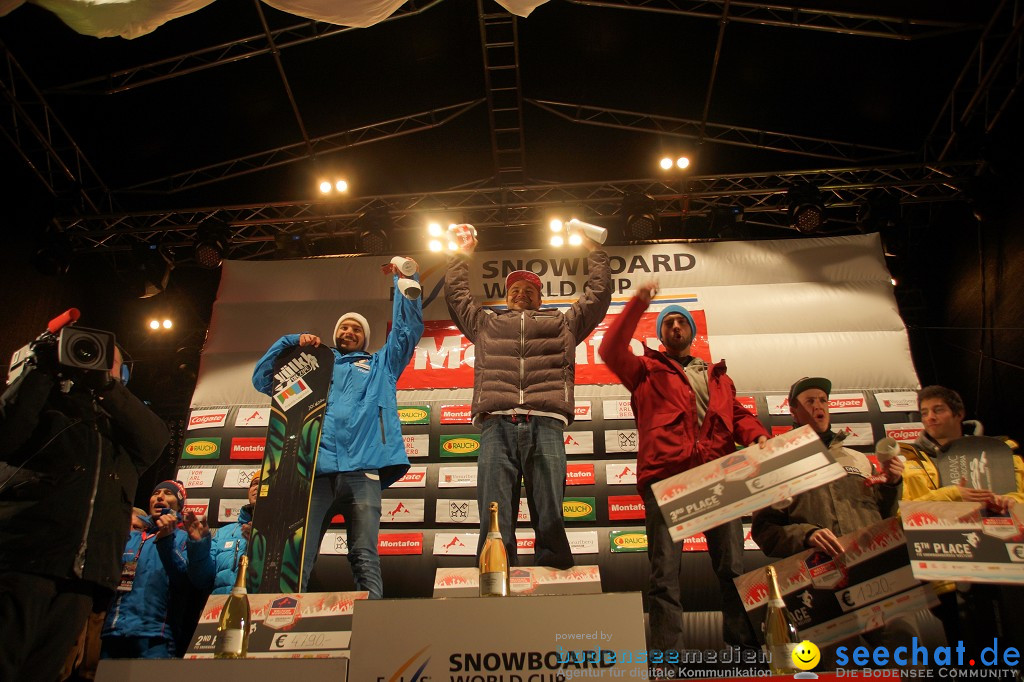 CRO Konzert auf dem FIS Snowboardcross Weltcup: Montafon, 07.12.2013