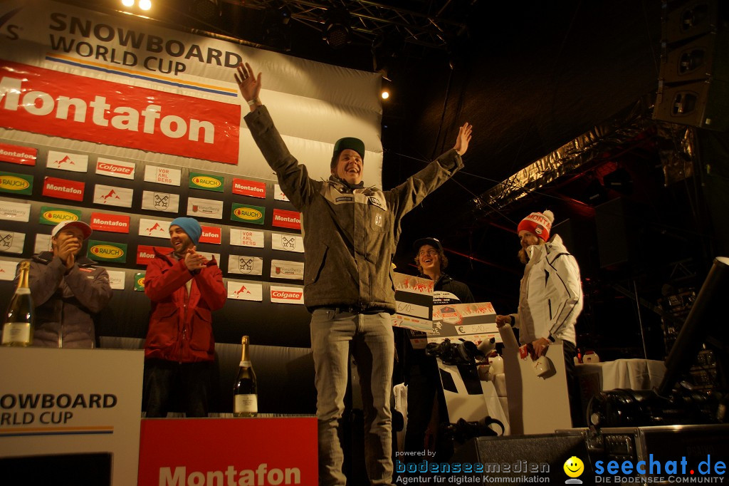 CRO Konzert auf dem FIS Snowboardcross Weltcup: Montafon, 07.12.2013