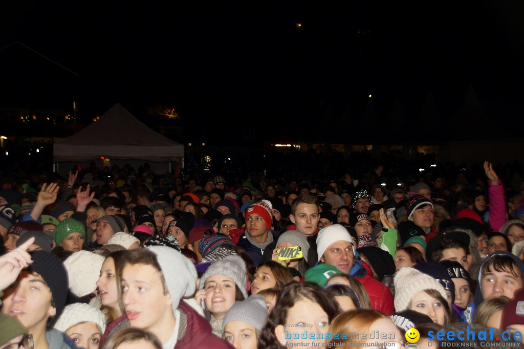 CRO Konzert auf dem FIS Snowboardcross Weltcup: Montafon, 07.12.2013