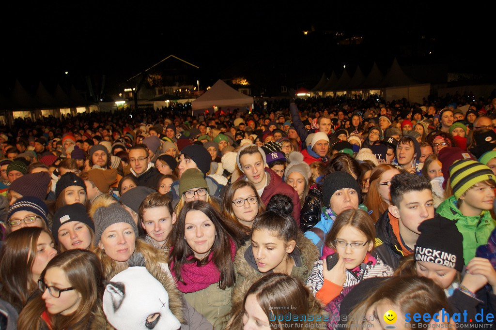 CRO Konzert auf dem FIS Snowboardcross Weltcup: Montafon, 07.12.2013