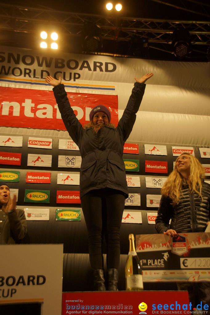 CRO Konzert auf dem FIS Snowboardcross Weltcup: Montafon, 07.12.2013