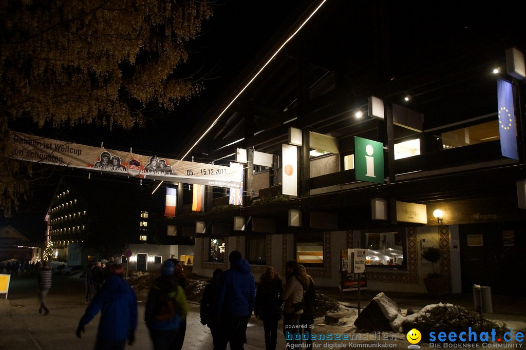 CRO Konzert auf dem FIS Snowboardcross Weltcup: Montafon, 07.12.2013