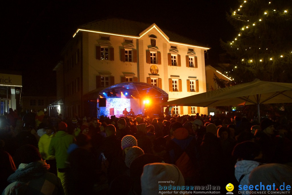 CRO Konzert auf dem FIS Snowboardcross Weltcup: Montafon, 07.12.2013