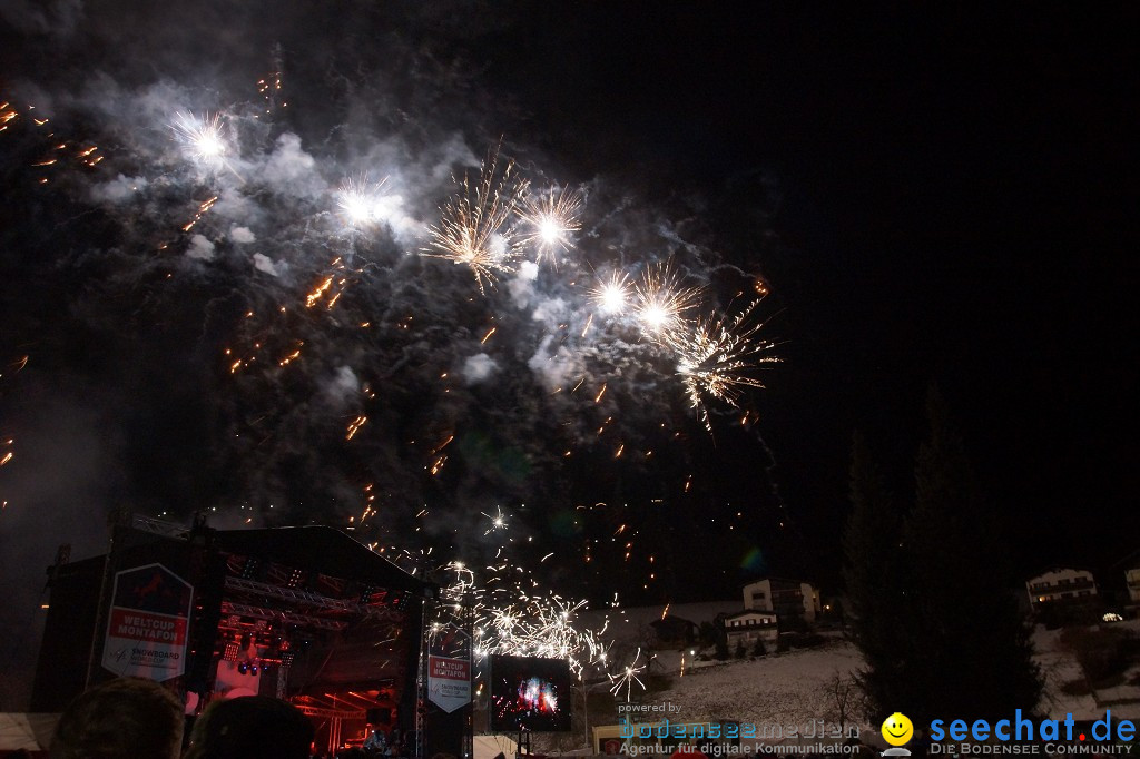 CRO Konzert auf dem FIS Snowboardcross Weltcup: Montafon, 07.12.2013