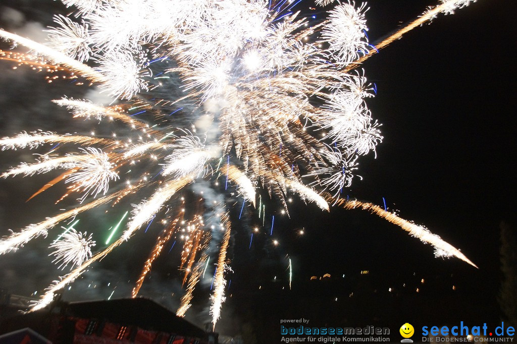 CRO Konzert auf dem FIS Snowboardcross Weltcup: Montafon, 07.12.2013