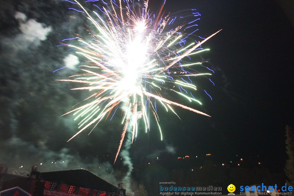 CRO Konzert auf dem FIS Snowboardcross Weltcup: Montafon, 07.12.2013