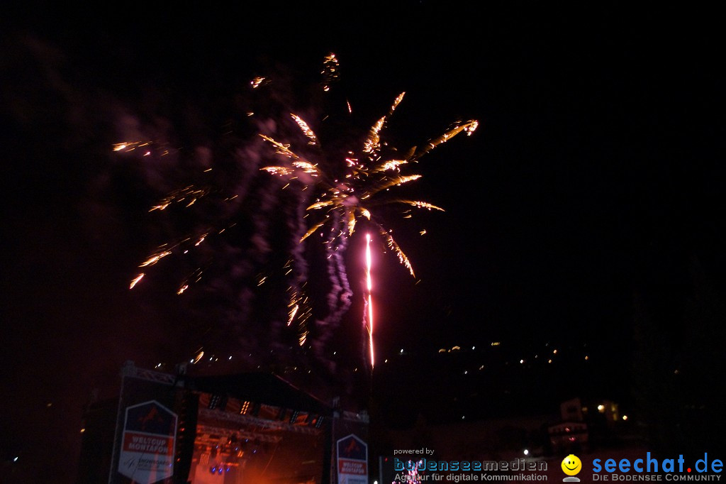 CRO Konzert auf dem FIS Snowboardcross Weltcup: Montafon, 07.12.2013