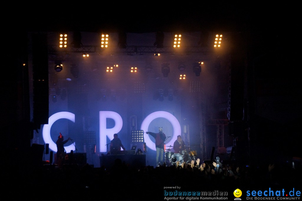 CRO Konzert auf dem FIS Snowboardcross Weltcup: Montafon, 07.12.2013