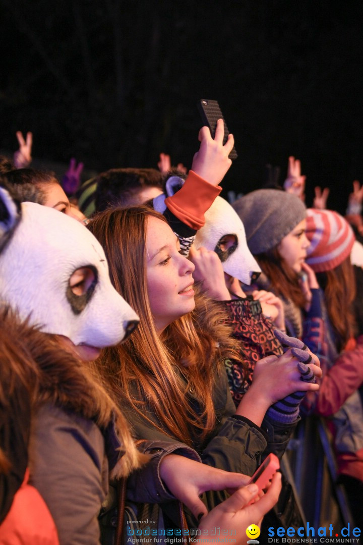 CRO Konzert auf dem FIS Snowboardcross Weltcup: Montafon, 07.12.2013