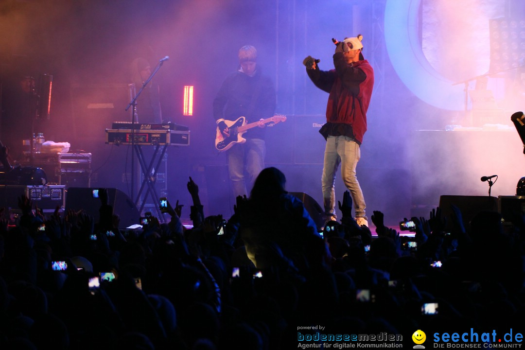 CRO Konzert auf dem FIS Snowboardcross Weltcup: Montafon, 07.12.2013