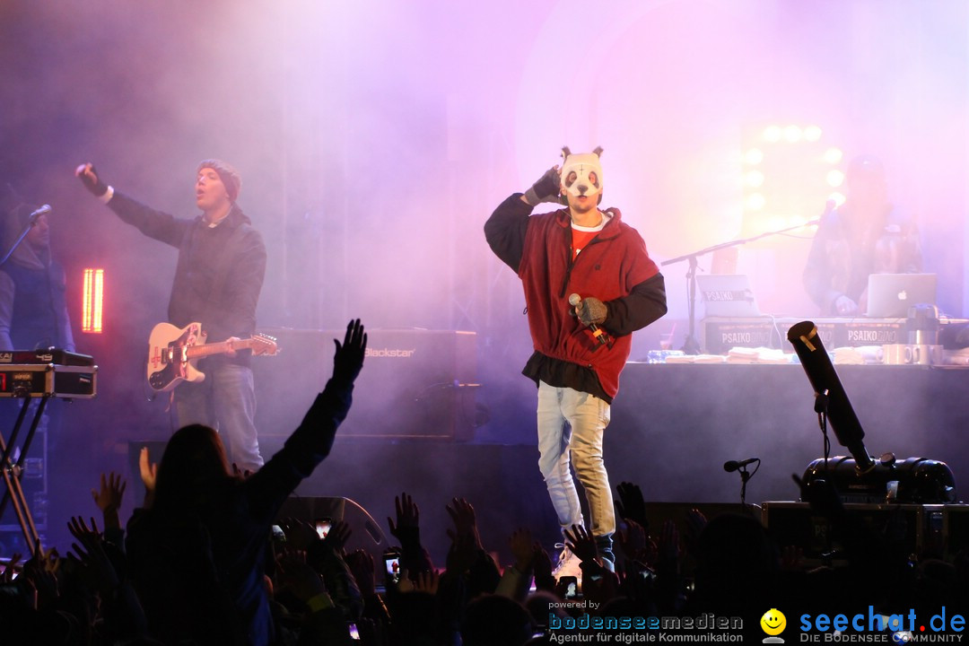 CRO Konzert auf dem FIS Snowboardcross Weltcup: Montafon, 07.12.2013