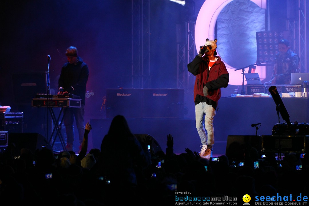 CRO Konzert auf dem FIS Snowboardcross Weltcup: Montafon, 07.12.2013