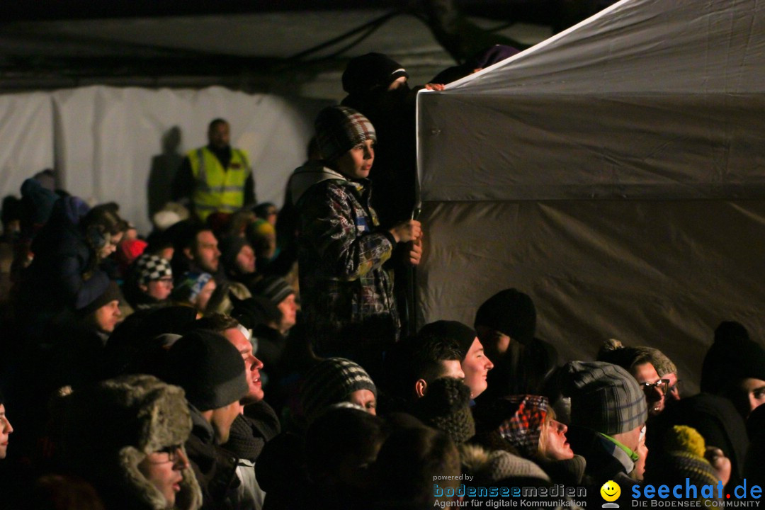 CRO Konzert auf dem FIS Snowboardcross Weltcup: Montafon, 07.12.2013