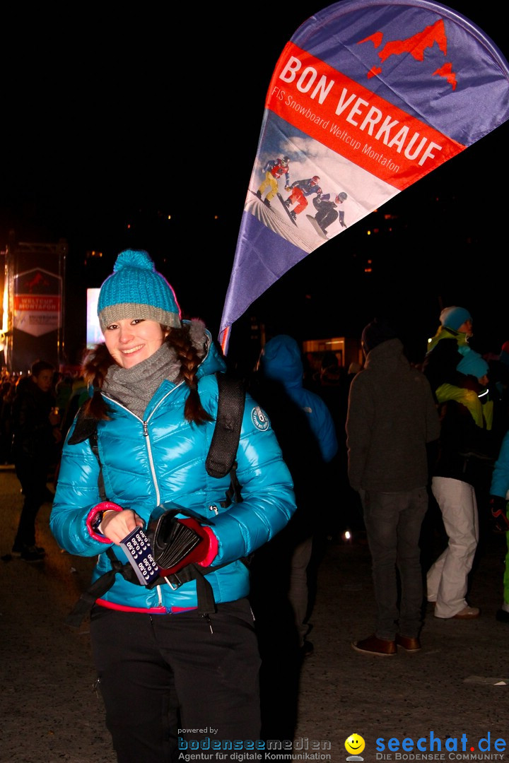 CRO Konzert auf dem FIS Snowboardcross Weltcup: Montafon, 07.12.2013