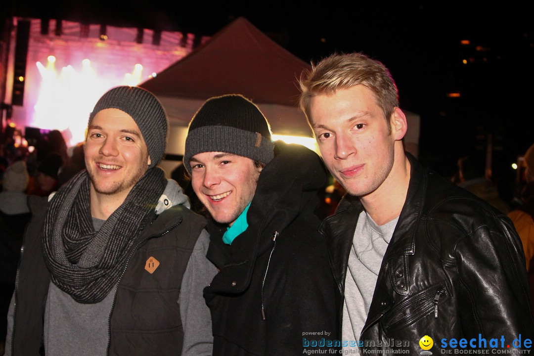 CRO Konzert auf dem FIS Snowboardcross Weltcup: Montafon, 07.12.2013