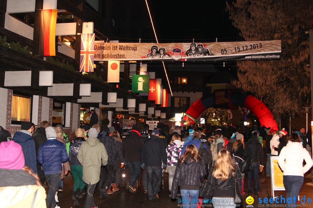 CRO Konzert auf dem FIS Snowboardcross Weltcup: Montafon, 07.12.2013