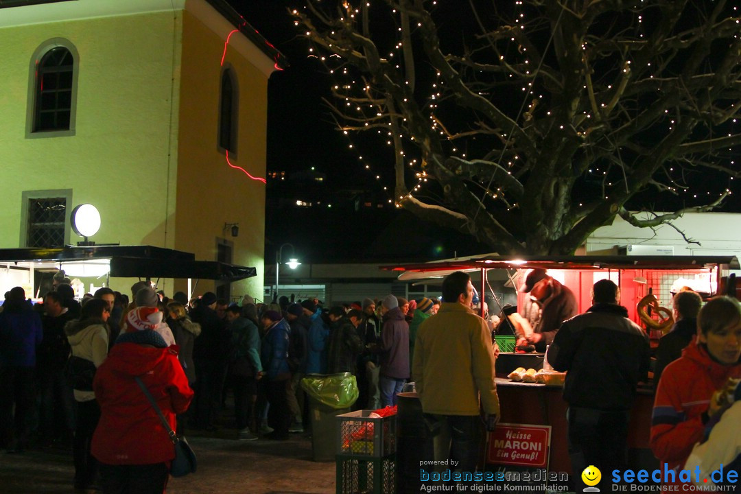 CRO Konzert auf dem FIS Snowboardcross Weltcup: Montafon, 07.12.2013