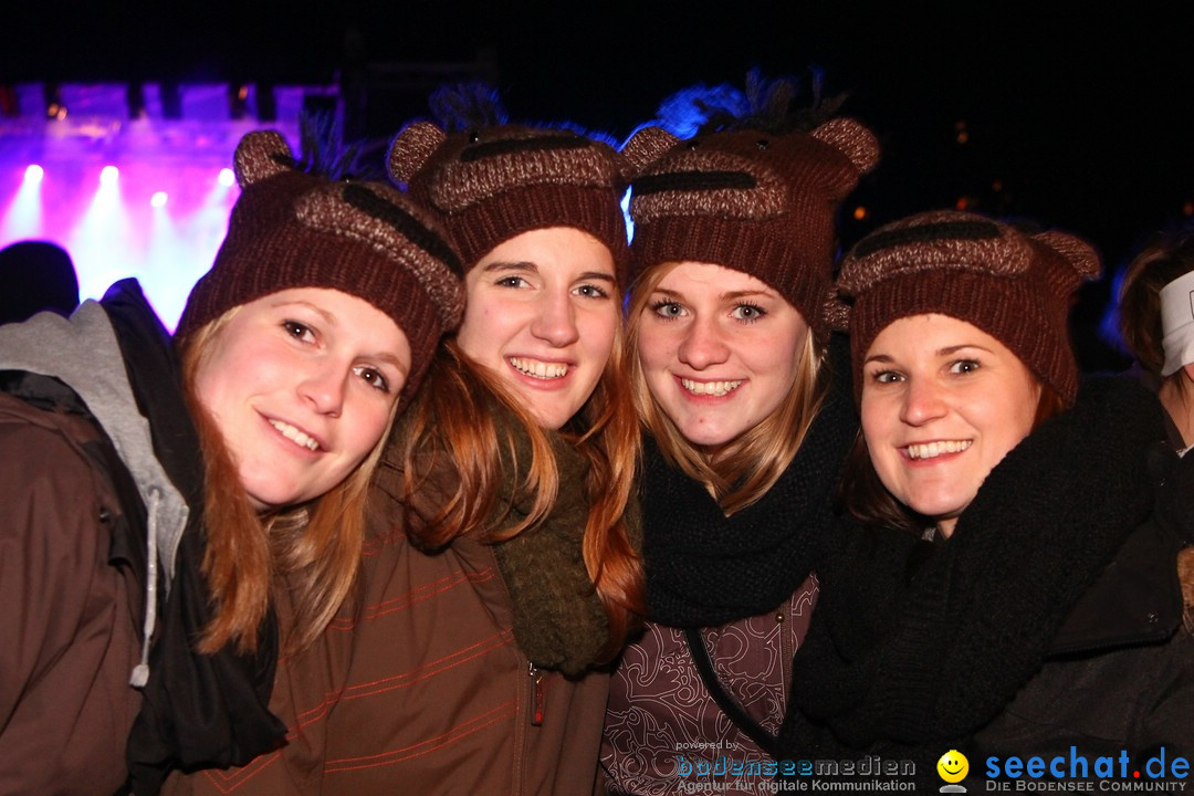 CRO Konzert auf dem FIS Snowboardcross Weltcup: Montafon, 07.12.2013