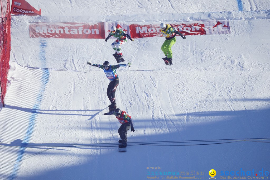 FIS Snowboardcross Weltcup im Montafon: Schruns, 08.12.2013