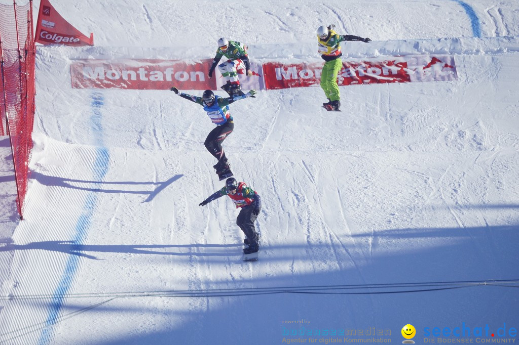 FIS Snowboardcross Weltcup im Montafon: Schruns, 08.12.2013