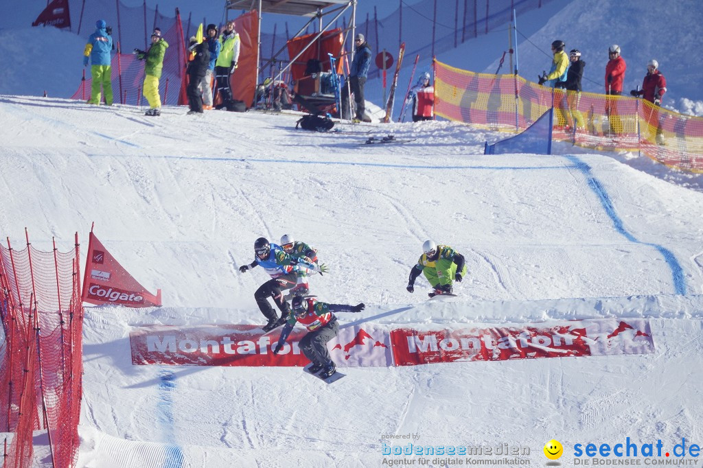 FIS Snowboardcross Weltcup im Montafon: Schruns, 08.12.2013