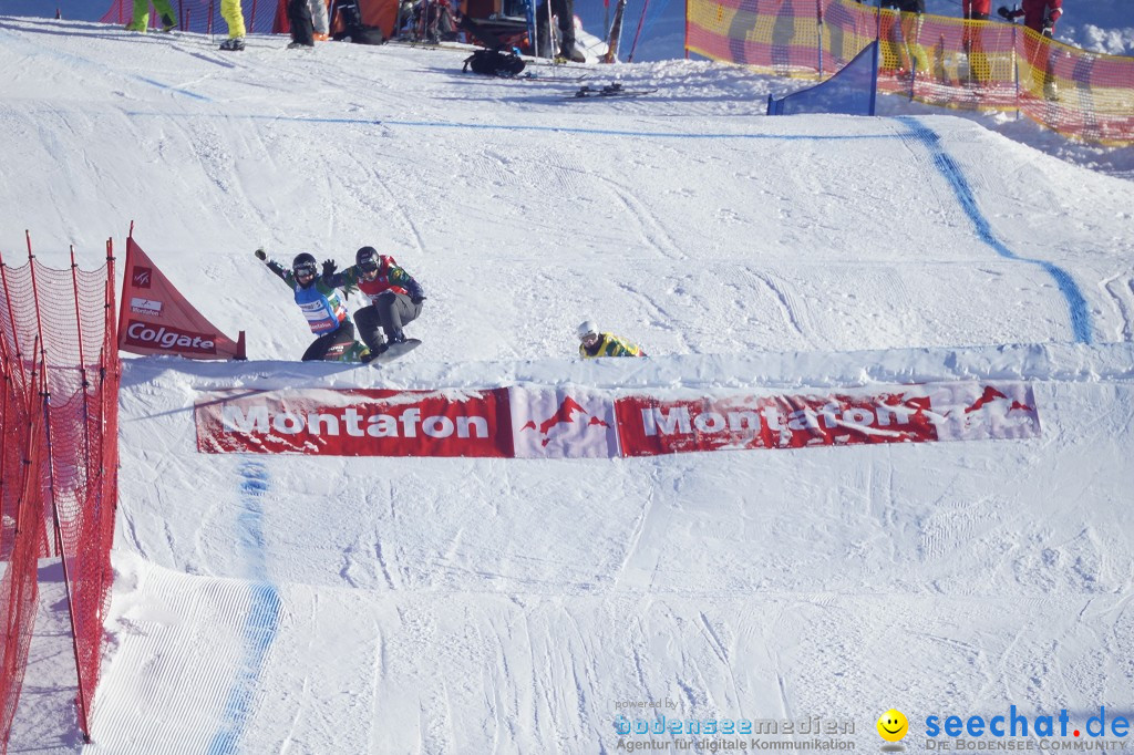 FIS Snowboardcross Weltcup im Montafon: Schruns, 08.12.2013